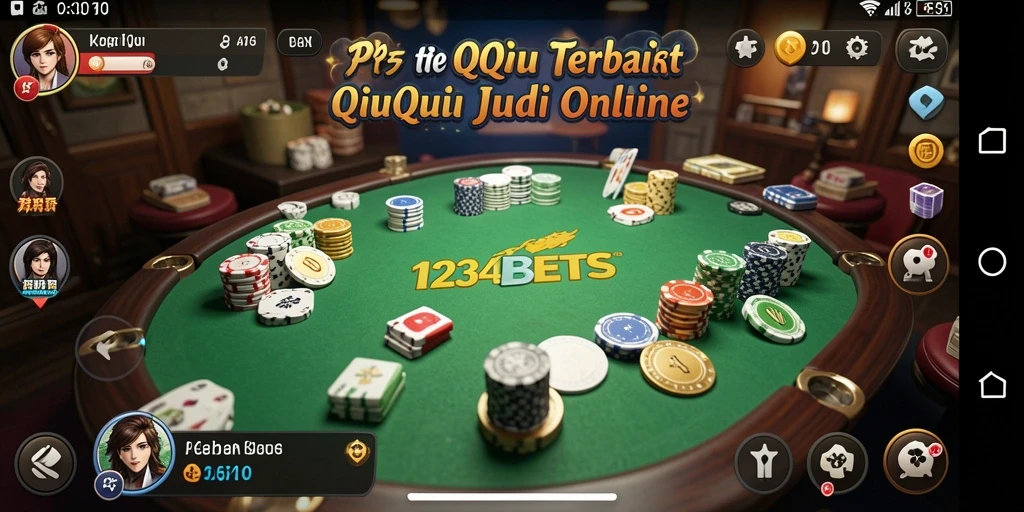 Tangkap momen seru gameplay QiuQiu di 1234BETS.