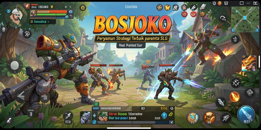 Gameplay mendebarkan di BOSJOKO dengan strategi yang mendalam.