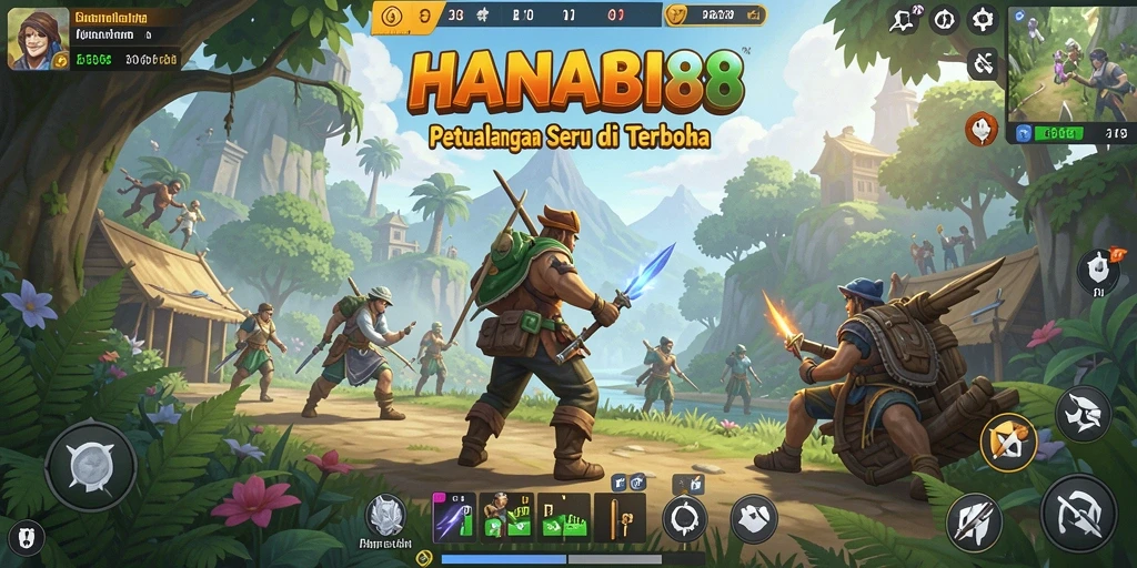 Gameplay Open World HANABI88 menampakkan keindahan alam dan petualangan seru.