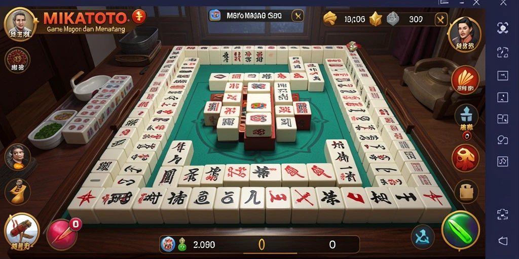 Tampilan gameplay MIKATOTO yang menawan dan interaktif.