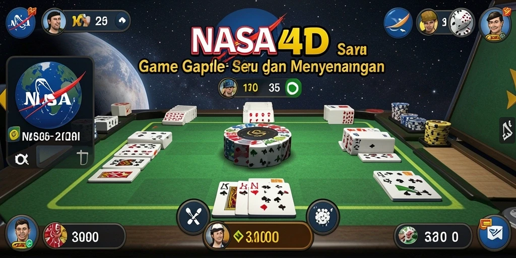 Tampilan gameplay <strong>NASA4D</strong> yang seru dan interaktif.