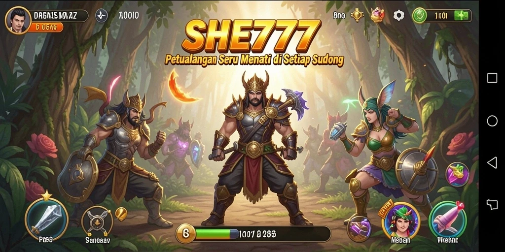 Gameplay yang mendebarkan dalam <strong>SHE777</strong>, penuh tantangan dan keindahan.