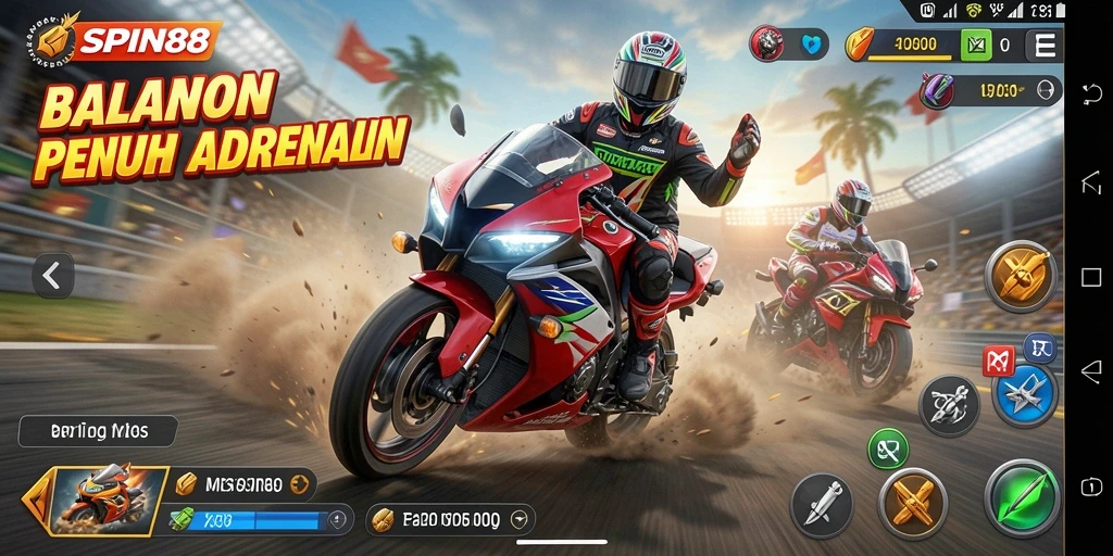 Tampilan gameplay SPIN88 yang seru dan mendebarkan.
