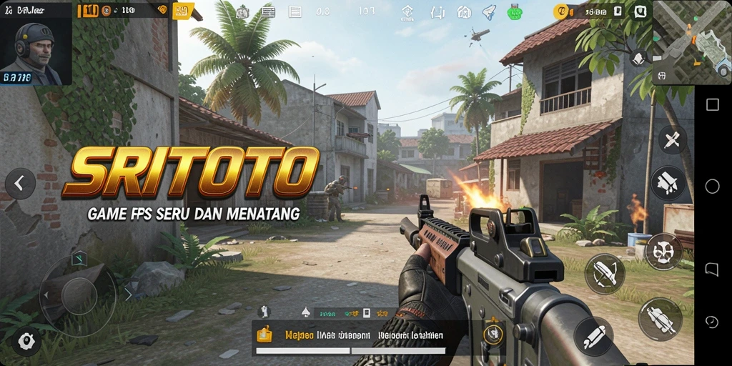 Gameplay seru dan menegangkan di SRITOTO dengan aksi FPS.