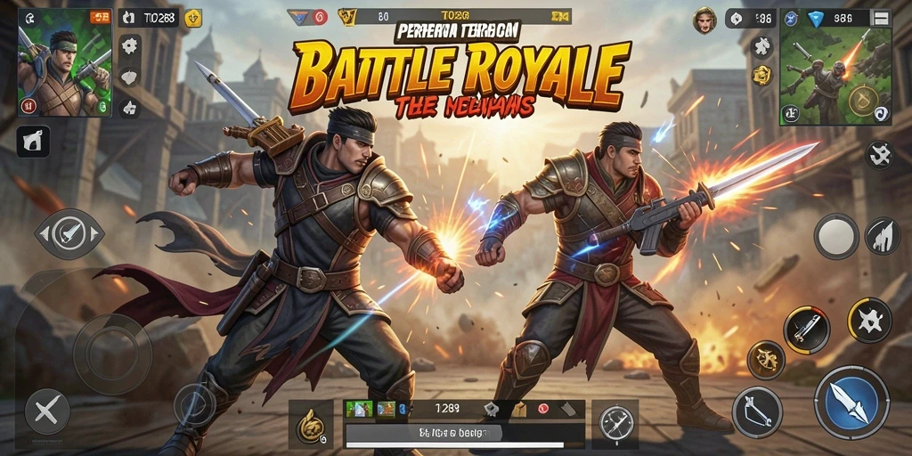 Gameplay seru Battle Royale TO288 dengan aksi tak terduga.