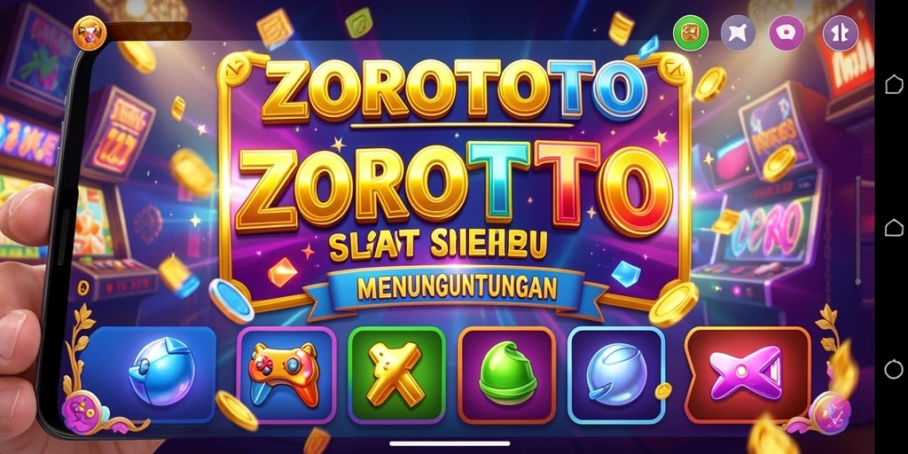 Tampilan gameplay menarik dari ZOROTOTO dengan banyak pilihan slot.